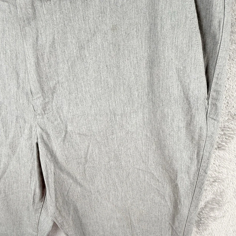 Banana Republic Kentfield Pants Men 36x30 Gray Straight Fit Cotton Office Preppy